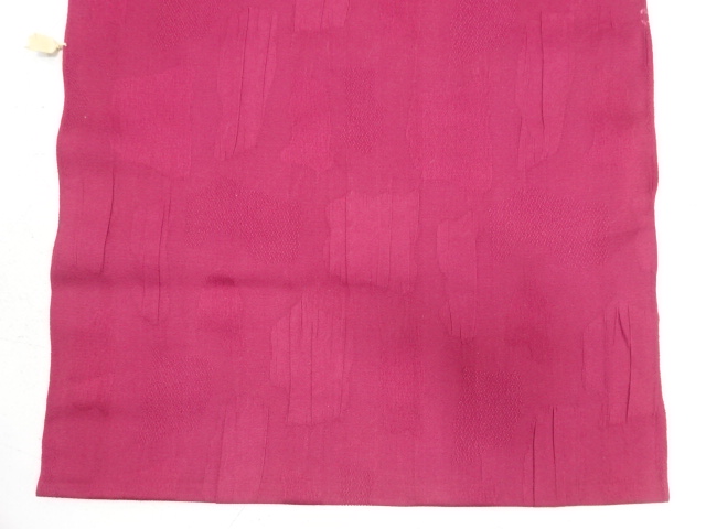  アンティーク　ふくれ織　変わり石畳模様織り出し　羽尺反物